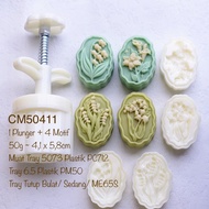 Mooncake Mold 50g CM50411 Nastar Cookies Thok Snowskin Cake CM50