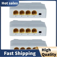 4 Port POE Extender 10/100/1000Mbps 1 in 3 Out Gigabit PoE Extender 1 to 3 Network Switch Repeater f