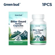 Green Bud 2 Bitter Gourd Herbal Capsules Contain Extracts of Bitter Gourd, Cinnamon, Ginseng, and Mu