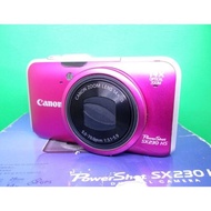 Digicam Kamera Pocket Canon Powershot SX230 Bekas Second not ixus