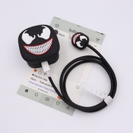 Marvel Pattern 5in1 Set Charger Protector Cover for iPhone 40W Charger Head Cover Sets Protector