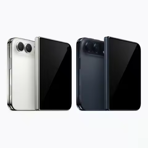 For iPhone 18 DUO Folding Dummy Phone Mockup Non-Working Display Model 1:1 Scale Fake Phone Retail S