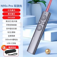 NORWII N95S Laser Presentation Pen Teaching Remote Controller for PPT Multimedia Projector Interacti