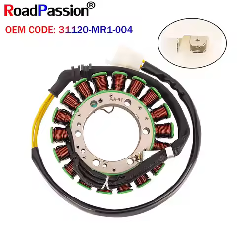 Motorcycle Stator Engine Ignitor / Stator Coil For Honda NV400CJ NV400CK NV400CS NV400CV Steed 400 N