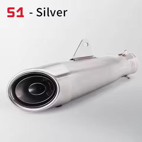 Motorcycle Exhaust Modify Stainless 51MM Universal Escape Project Muffler with DB Killer For MT09 RS