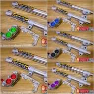 ✓❀﹉Lighten Front Shock Wave With Radial 8.1 Caliper Wave/Xrm/Rs125/Raider ( Free Jrp Sticker  )