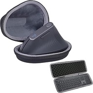 Hard Case for Logitech MX Vertical Mouse + MX Keys Advanced Keyboard