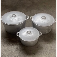 Cast Iron Pot, Large Manual Cast Iron Pan Number 40 (10li), Number 60 (20lit), Number 80 (30lit)