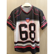 Jersey series number boxy t-shirt/ number t-shirt/ vintage streetwear oversize t-shirt/ 68