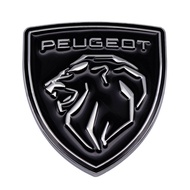 Sửa đổi logo Peugeot xe biểu tượng kim loại Peugeot Khiên Sư tử Huy hiệu logo thân xe TRIM Stickers