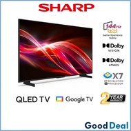 Sharp 4TC65HN7000X 65 Inch 4K QLED TV | 144Hz Google Smart LED TV