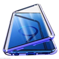 Magneto Double-Sided Glass Case Samsung A53 A52 A14 A23 A52S A33 A32 A54 Magnetic All-Inclusive Metal Case Magnetic Case Phone Case
