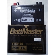 BATTMASTER BATTERY, YTX9-BS
