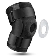 ▶$1 Shop Coupon◀  Hinged Knee Braces for Knee Pain, Adjustable Compression Knee port for Men &amp; Women