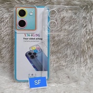 HP Softcase Clear VIVO Y36 4G/5G Y27 5G Transparent Clear Silicone Back Protector for Phones Thick F
