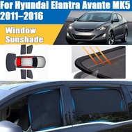 For Hyundai Elantra Avante MK5 2011–2016 Windshield Visor Heat Insulation Mesh Sunshade UV Protectio