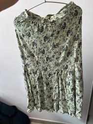 Uniqlo 粉綠魚尾半裙