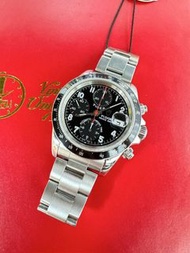 🌈🌈新返貨啦🌈🌈🖤🐯原裝黑色Tiger面🐯🖤黑圈 40mm 淨錶 🩶🩶Tudor Prince Date 79260 連原裝Tudor 78400鋼板帶🩶🩶BW3504(旺角洗衣街店）