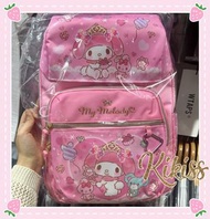 【最後一個- 現貨】旺角店- 香港正貨-Sanrio melody School Bag (L) 小童書包 (大)｜ 護脊書包 返學書包 上學書包  Backpack