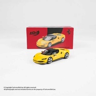 BBR 1: 64 Ferrari 296 GTB Yellow Alloy Car Model