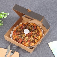Disposable food grade pizza box6 7 8 9 10 12Inch pizza Takeaway pizza packaging corrugated box