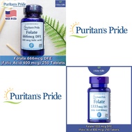 Folic Acid Folate 250 Tablets-Puritan's Pride