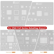 CPU RAM M1 M2 A13 A9 A10X A14  339S01086 339S00833 BGA Reballing Stencil FOR iPad2/3/4/5/6/PRO iPadm