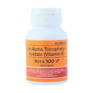 ♞MYRA E 300 IU, 30 Capsules, 1 Bottle