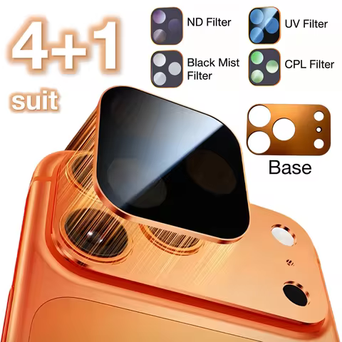 For iPhone 17 Pro/17Pro Max 4in1Mobile camera protective film ND UV CPL Black Pro-Mist Filter Profes