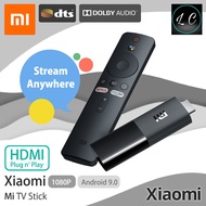 Xiaomi TV Stick Mi TV Stick with Android TV 9.0 + Chromecast (1GB RAM + 8GB ROM 5Ghz WiFi) Global Ve