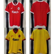 Liverpool away Soccer Jersey 1998 Retro Football Uniform