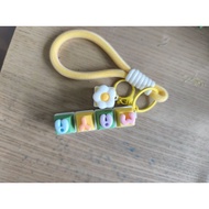 custom name clickers clicky fidget toy keychain