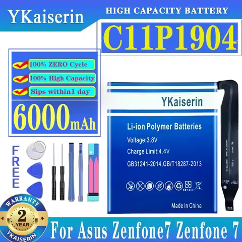 6000mAh Battery for Asus Zenfone7 Zenfone 7