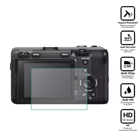 Tempered Glass Protector Guard Cover for Sony Alpha FX3 ILME-FX3 Cinema Line Camera Display Screen P