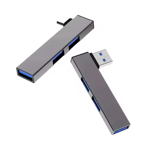 Three-in-one hub, a hub with three usb interfaces and a 3.0 computer docking station, a multi-functi