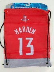 USA NBA basketball star Houston Rockets James harden sport equipment backpack drawstring bag 美國籃球明星 