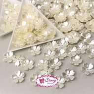 1 PACK (30GRAM) - SAKURA FLOWER PETAL BEADS, FLOWER BEADS, BW BEADS,/DIY BEADS, CLOVER BEADS