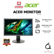 ACER E200Q BI 19.5" FHD MONITOR BLACK