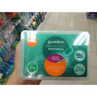 Guardian Dental Floss Toothpick Mint Flat 50pcs x 3 box