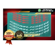 Sticker Rim Mugen Mf10 MF10L Transparenr Cutting Ori Cheaper Limited