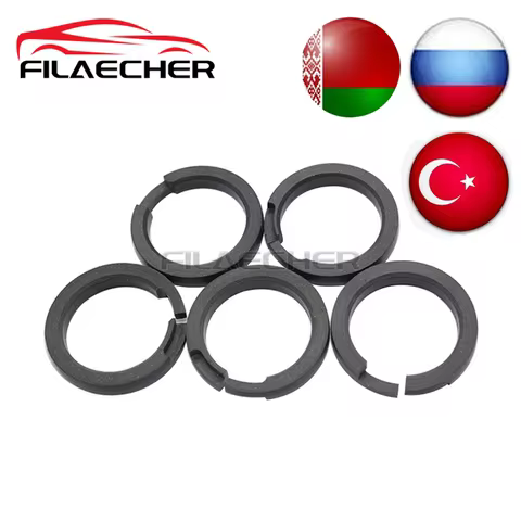 1/5 pcs Air Compressor Cylinder Piston Rings Fits For Mercedes W220 W211 A6 C5 C6 Q7 A8 D3 VW Touare