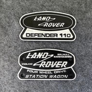 Suitable for Land Rover DEFENDER DEFENDER Car Logo 110th Anniversary Logo Modified Net Logo Rear Car
