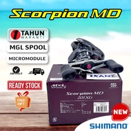 SHIMANO SCORPION MD BAITCASTING FISHING REEL 2023 MESIN PANCING BC UTK CASTING MCM BANTAM METANIUM