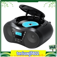 【●TI●】Portable CD Player   CD Player AM/FM Radio Stereo Player, Compatible for CD/CD-R/RW Radio for 