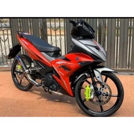COVERSET Y15 MX KING 2020 MERAH ORI INDONESIA
