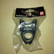 SYTE stem dudukan stang 31,8mm oversize sepeda MTB ext 35mm, Hitam