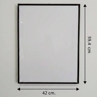 Black Photo Frame (Size A2) 42x59.4 cm. A2) 42x59.4 Cm.black Which Is A Very Prominent Large Size. S
