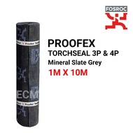 FOSROC PROOFEX TORCHSEAL 3P & 4P SLATE MINERAL FINISH (1M X 10M) Torch Applied Bitumen Waterproofing