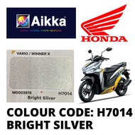 [HONDA VARIO BRIGHT SILVER H7014] AIKKA Cat Motor Touch Up Aerosol Spray 2K Paint DIY Cat Tin Spray 