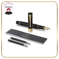 PARKER Parker Fountain Pen Duofold Classic Black GT Fine Nib 18K Pen Tip Gift Box Included Genuine Imported Product 1931381